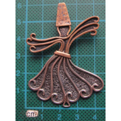 Mevlana Gümüş Kolye Ucu_1743