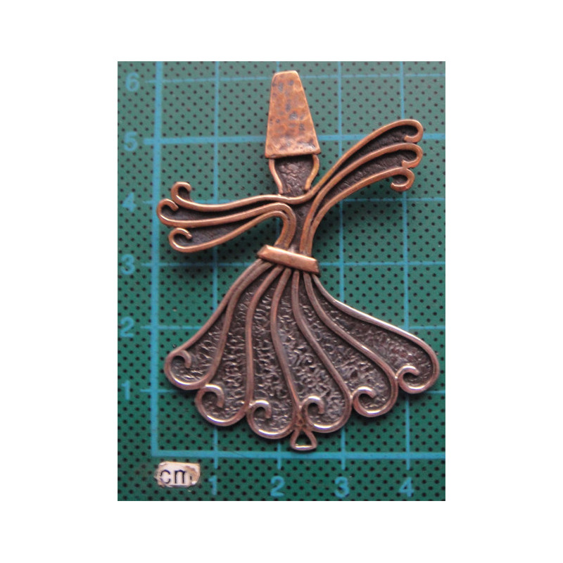 Mevlana Gümüş Kolye Ucu_1743