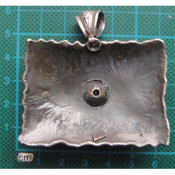 Amatist Taşlı Gümüş Kolye Ucu_1745