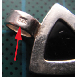 Kehribar Gümüş Kolye Ucu ve Yüzük SET_1753