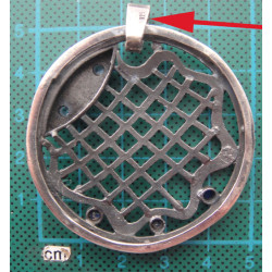 Gümüş Kolye Ucu_1754