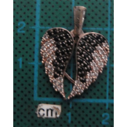 Melek Kanadı Gümüş Kolye Ucu_1755