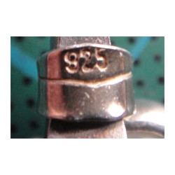 Sedef Taşlı Filli Gümüş Kolye Ucu_1758