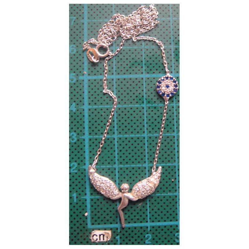 Melek Gümüş Kolye Ucu_1761