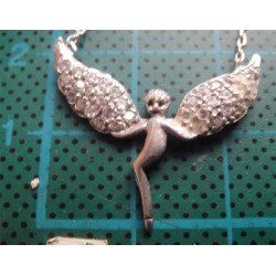 Melek Gümüş Kolye Ucu_1761