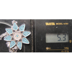 Gümüş Çiçek Kolye Ucu_1762