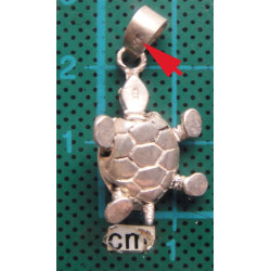 Gümüş Kablumbağa Kolye Ucu_1763