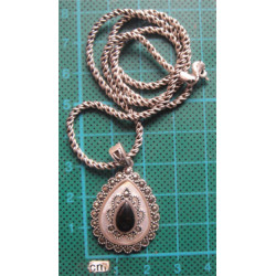 Sedefli Gümüş Kolye Ucu_1773