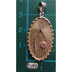 Lades Kemiği Gümüş Kolye Ucu_1776