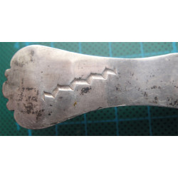 Ottoman Silver Dessert Spoon