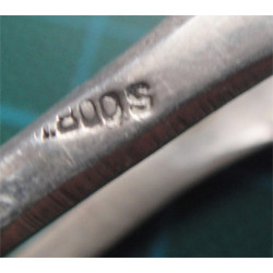 Pençeli Gümüş Şeker Maşası_252