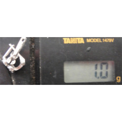 Zirkon Taşlı Gümüş Sonsuzluk Küpe_428