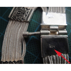 Gümüş Kolye, Bileklik ve Küpe SET_503