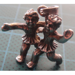 Gümüş İkizler Kolye Ucu_1826