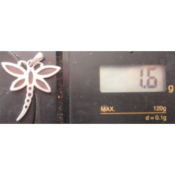 Gümüş Yusufçuk Kolye Ucu_1835