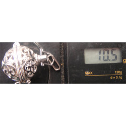 Gümüş Top Kolye Ucu_1844