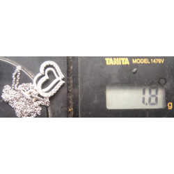 Gümüş Kalp Kolye Ucu_1864