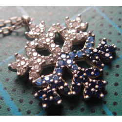 Gümüş Kar Tanesi Kolye Ucu_1865