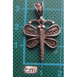 Telkari Gümüş Kolye Ucu_1879