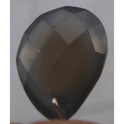 Doğal Taşlı Gümüş Kolye Ucu_1885