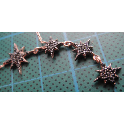 Yıldızlı Gümüş Kolye Ucu_1887