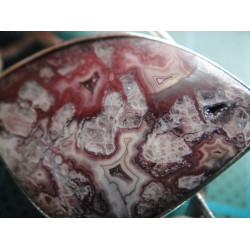 Doğal Taşlı Gümüş Kolye Ucu_1898