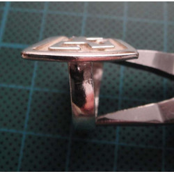 Native American Kokopelli Silver Ring_1357