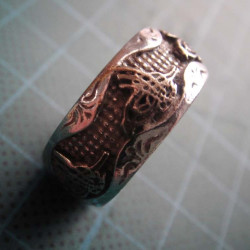 Osmanlı Tuğralı Gümüş Yüzük_1358