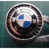 Silver ring with BMW logo and blue-white enamel_1361
