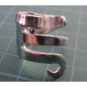 Silver spiral wrap ring _1370