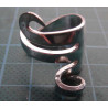 Silver spiral wrap ring _1370