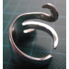 Silver spiral wrap ring _1370
