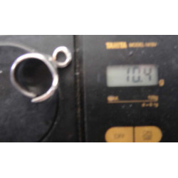 Silver spiral wrap ring _1370