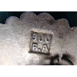 MOSQUE FIGURED SILVER CUFF_3