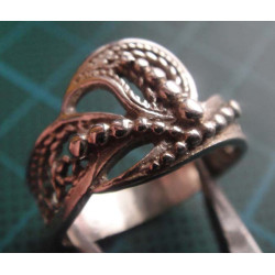 Silver filigree ring_1379