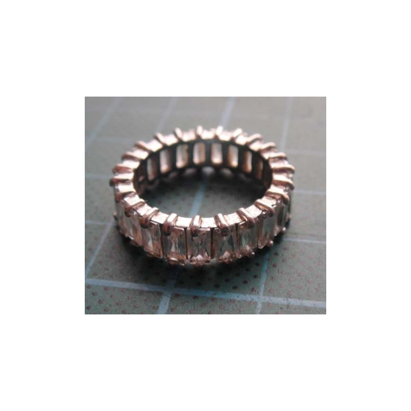 Silver baguette eternity ring_1382