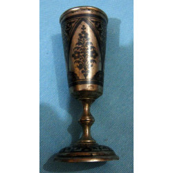 875 Damgalı Rus Gümüş Vodka Bardağı_63