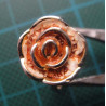 Rose gold colored silver rose flower ring_1385