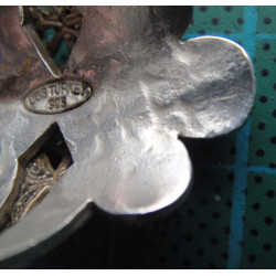 Multi-Color Stone Silver Ring_1401