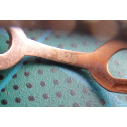 Zirkon Taşlı Örgü Bantlı İki Sıralı Gümüş Yüzük_1403