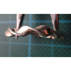 Wavy Band Silver Ring_1408