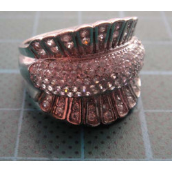 Zircon Dome Silver Ring_1409