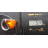 Triangle Amber Stone Silver Ring_1414