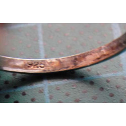 Citrine Stone Silver Ring_1416