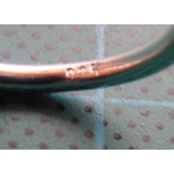 Green Stone Silver Ring_1420