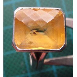 Quartz Stone Silver Ring_1427