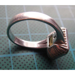 Quartz Stone Silver Ring_1427