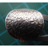 Ancient Script Phaistos Disc Silver Ring_1428