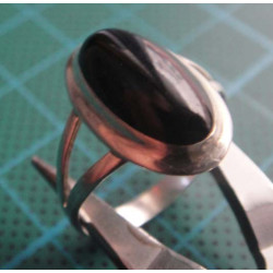Black Onyx Silver Ring_1434