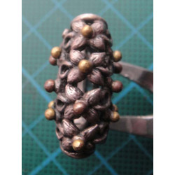 Floral Crown Form Silver Ring_1436